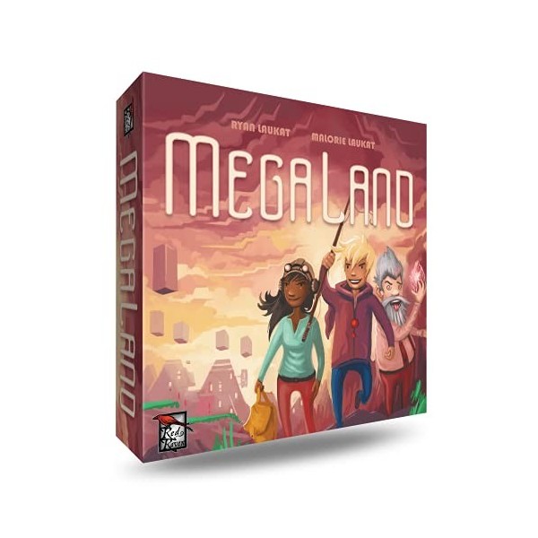 Red Raven Games- Megaland, RRG00020, Multicolore