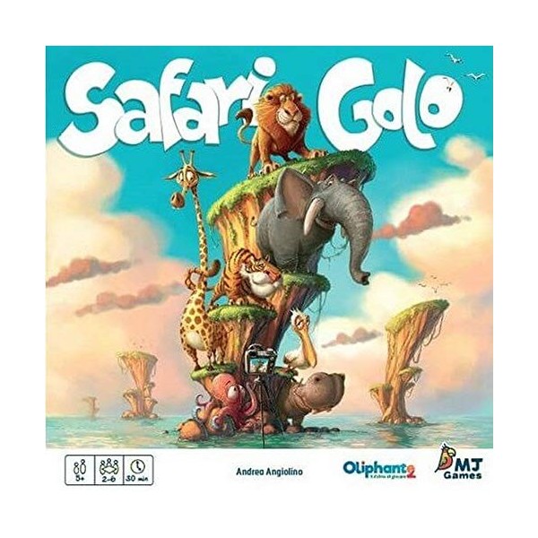 OLIPHANTE- Safari Golo Jeu en boîte, SFGL, Non