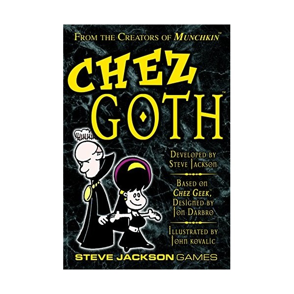 Steve Jackson Games 1396 – chez Goth 2 ND Edition en Anglais 