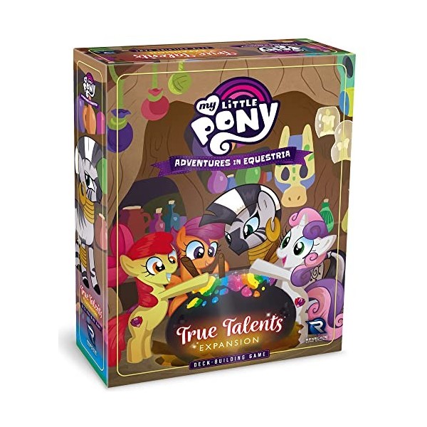 My Little Pony: Adventures in Equestria Deck Building Game True Talents Extension – Nouveaux personnages/cartes/défis et plus