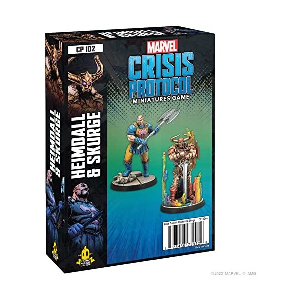 Marvel Crisis Protocol Miniatures Game Heimdall & Skurge
