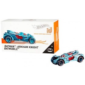 Hot Wheels id voiture Batmobile Arkham avec puce NFC intégrée, identification unique, échelle 1/64, jouet pour enfant, 8 ans 