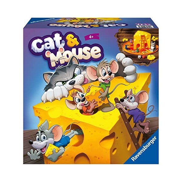 Jeu de société sociale chat et souris