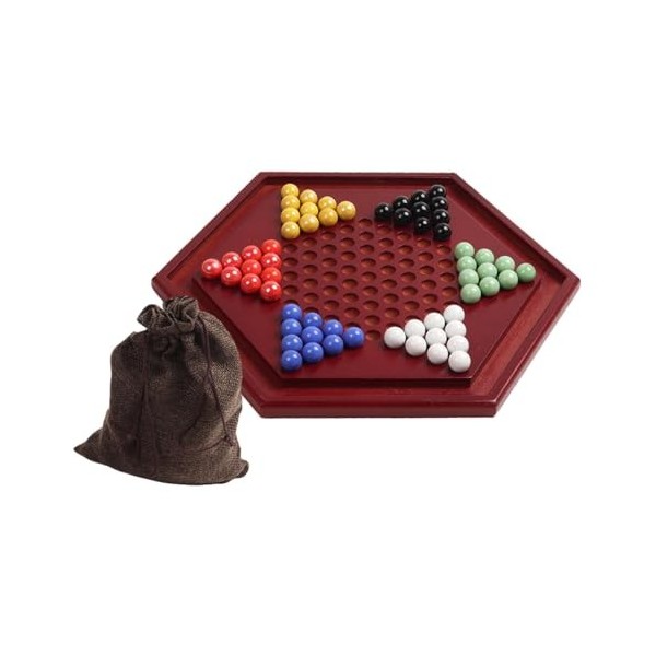 Perfeclan Chinoises avec 60 Billes, 13.78 Pouces, pour 6 Ans, Jeu Amusant, fête Faite à la Main, Jeux de société multijoueurs