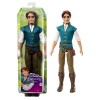 Disney HLV98 Princesses Poupée articulée Flynn Rider avec Tenue emblématique avec Chemise en Tissu, Sacoche à la Ceinture, Pa