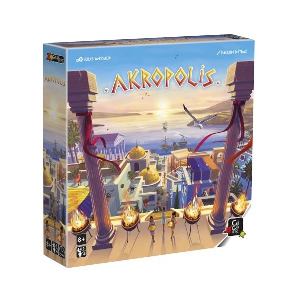 Akropolis - Jeu de société de pose de carreaux - À partir de 8 ans