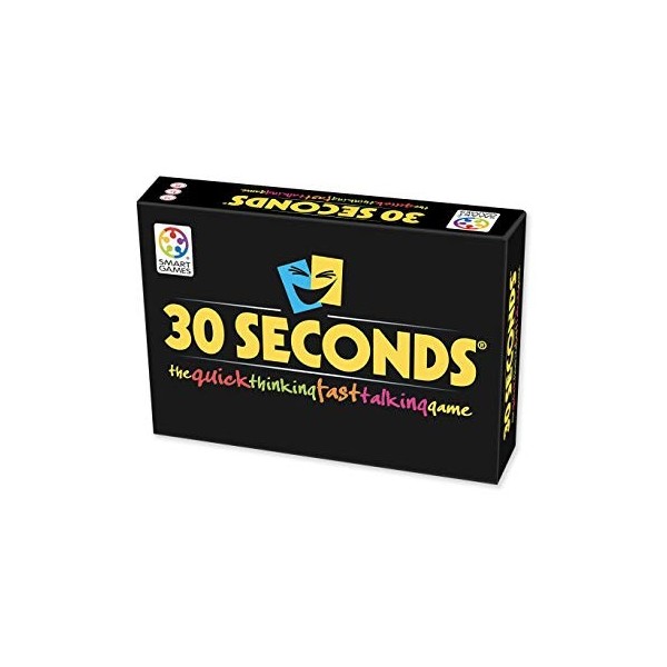 smart games - 30 Seconds - UK Edition Board Game,31.2 x 7 x 21.1 Centimeters