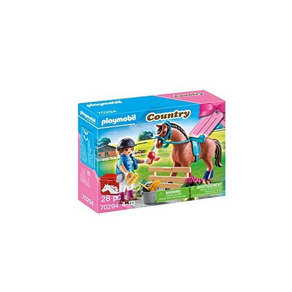 Playmobil Set Cadeau Cavalière Multicolor 70294