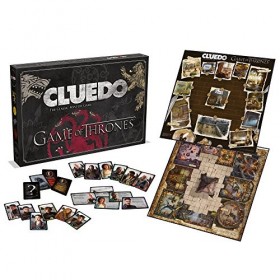 Winning Moves Game of Thrones Cluedo Mystery Jeu de Société, Version Anglais