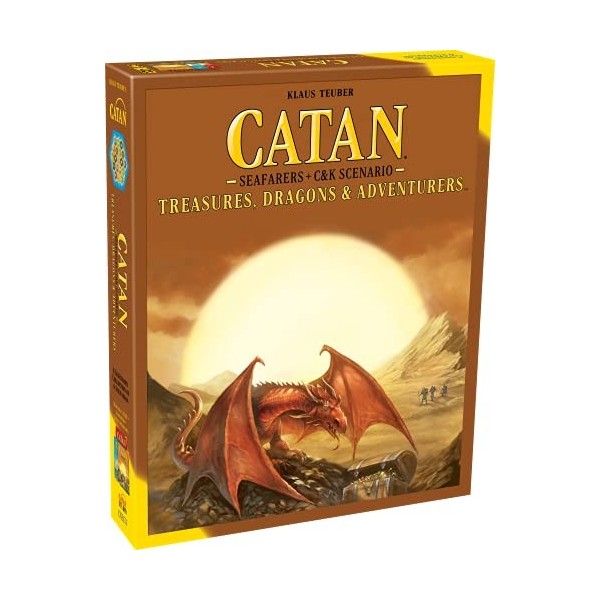 Catan Treasures, Dragons, & Adventurers Seafarers + C&K Scenario