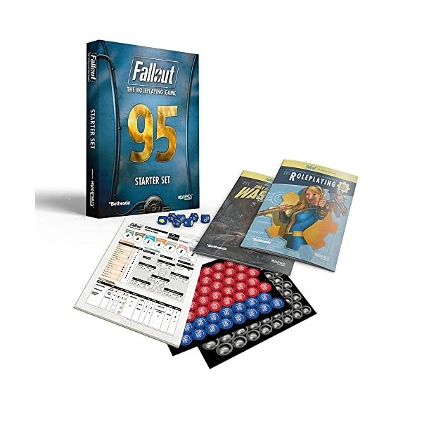 Modiphius Entertainment Fallout: The Roleplaying Game Starter Set - Jeu de RPG sur table
