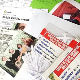 Les enquêtes Sous Scellés : la Clef - Jeu denquête Crimes et Faits Divers, Seul ou en en coopération