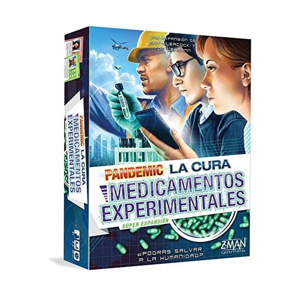 Unbox Now Pademic La Cure : médicaments expérimentaux-Extension en Espagnol, ZM7151ES, Violet