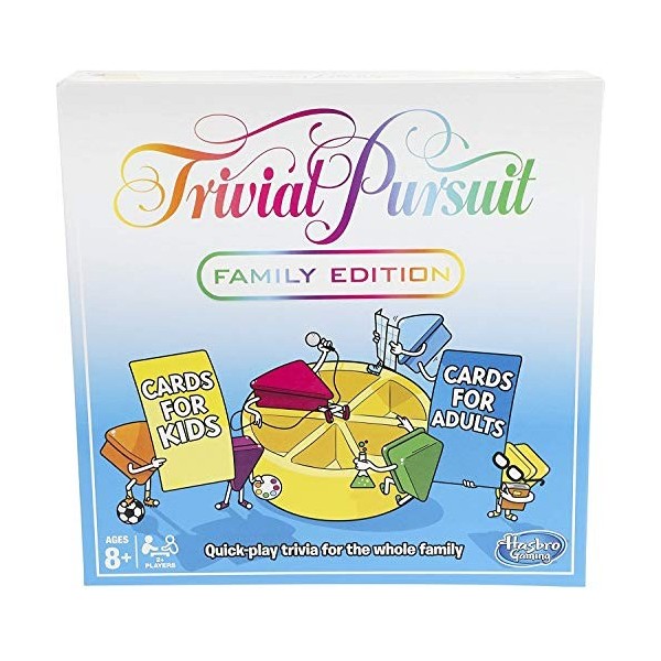 Hasbro Trivial Pursuit Famille Jeu de société, 73013, Gift