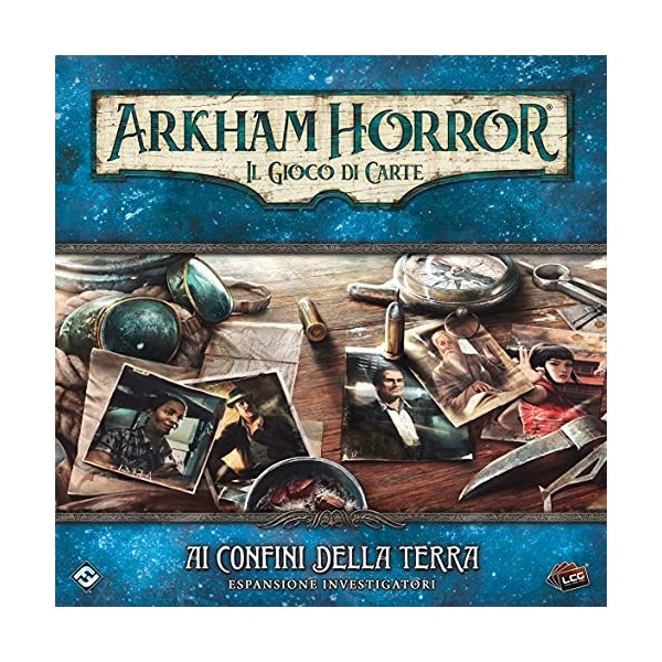 Asmodee - Arkham Horror Le Jeu de Cartes: Aux Frontières de la Terre, Expansion Enquêteurs - Expansion Jeu de Cartes, Edition