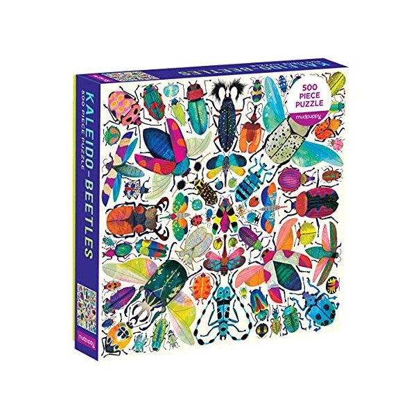 Kaleido Beetles 500 Piece Family Puzzle