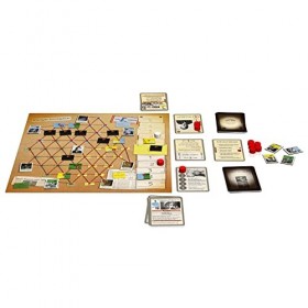 Capstone Games: Watergate - White Box Edition - Jeu de société historique de stratégie, 2 joueurs, à partir de 12 ans, 30 à 6