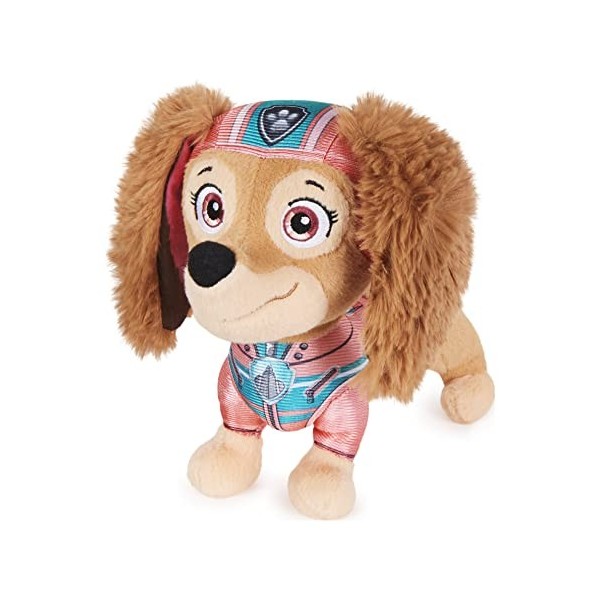 PAW Patrol - Animal en Peluche Liberty, en Uniforme de Film - 20,3 CM 6063422 Claire