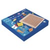 HUAOLAWQ Jouets mathématiques en Bois Jouets Montessori Blocs mathématiques Conseil Jouet dapprentissage arithmétique Jouets