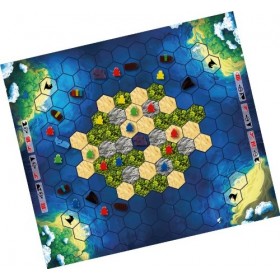 Asmodee- JUEGO DE MESA The Island PEGI 8 Does Not Apply Espagnol, 001424, Multicolour, One Size