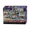 Battle Systems Core Space Shootout at Zeds Expansion Set - Miniatures - Jeu de société - Cartes événement - Terrain 3D modul
