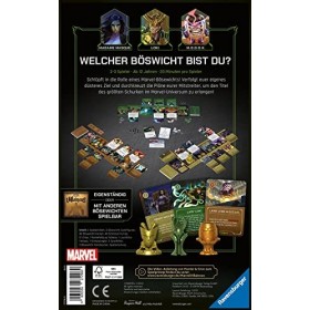 Ravensburger 27296 - Marvel Villainous : Arglist & Schabernack - Édition Allemande de la 1ère Extension - Jeu de stratégie av