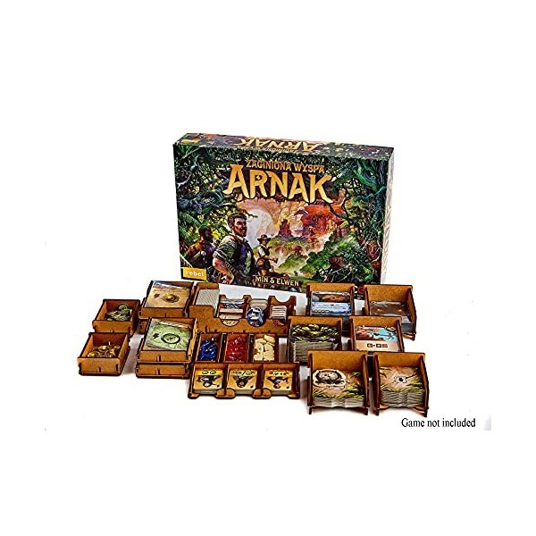 docsmagic.de Organizer Insert for Lost Ruins of Arnak Box - Encart