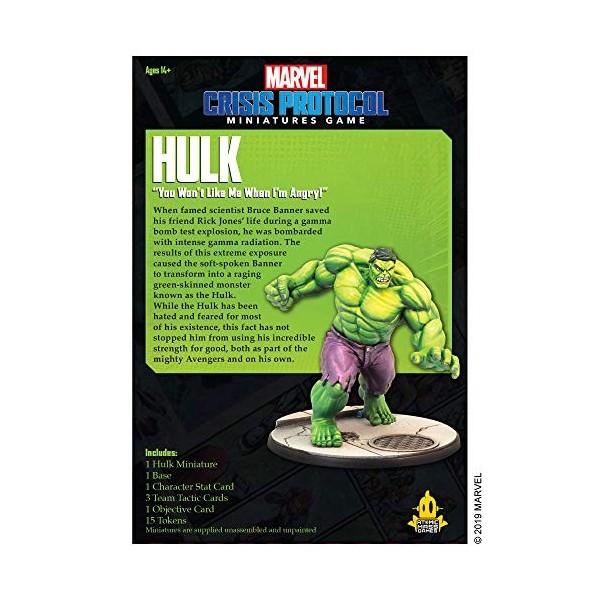 Marvel Crisis Protocol - Hulk