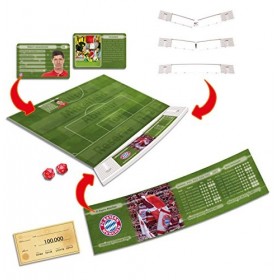Clementoni 69800.4&nbsp;-&nbsp;Jeu de société, Match à Domicile, Le Jeu du Manager de la Bundesliga Championnat dAllemagne du Footbal