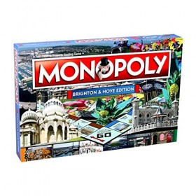 Winning Moves Brighton et Hove Monopoly Jeu de société – 2017 Edition