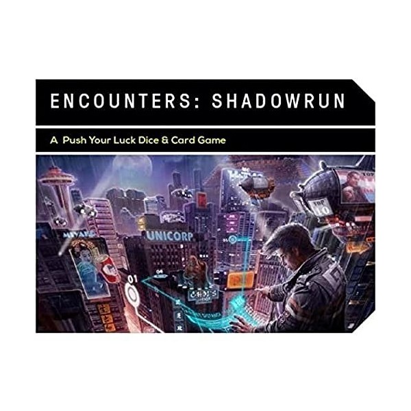 Catalyst Game Labs cat27750 – Jeu de Cartes Shadow Run : Encounters