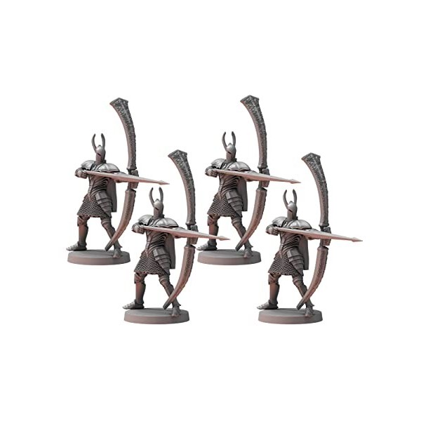 Dark Souls Miniatures Jeu de Plateau The Board Game Silver Knight Greatbowmen