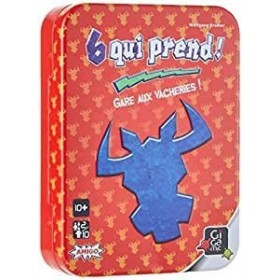 udc - Lot de 2 Jeux de société - 6 Qui Prend - Saboteur