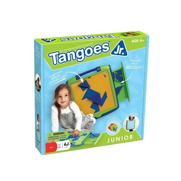 Smartgames - TG JRT001 - Jeu de Société - Tangoes JR -120 Défis