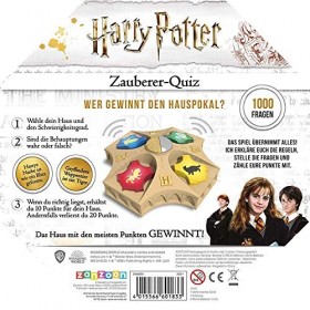 ZANZOON ZAND0001 Asmodee Harry Potter Quizz Famille Jeu Quizz Multicolore, Coloré - Allemand
