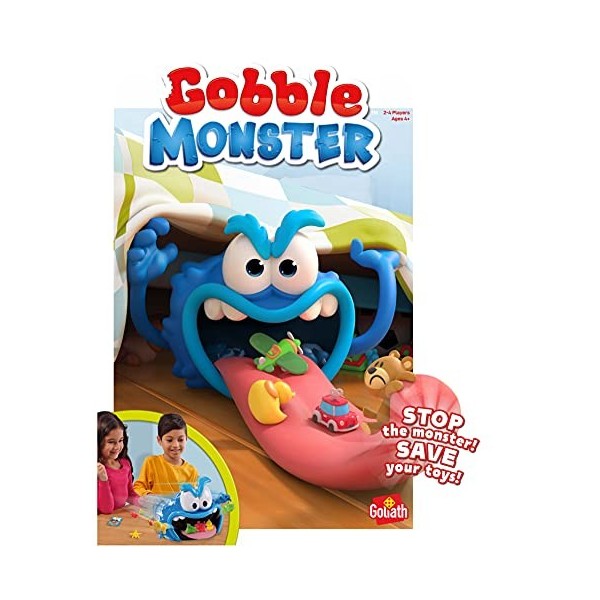 Goliath Games Jeux pour Enfants Gobble Monster | À partir de 4 Ans | pour 2 à 4 Joueurs