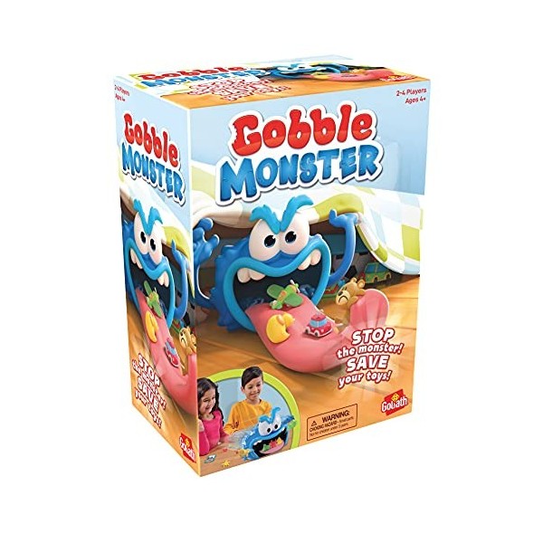 Goliath Games Jeux pour Enfants Gobble Monster | À partir de 4 Ans | pour 2 à 4 Joueurs