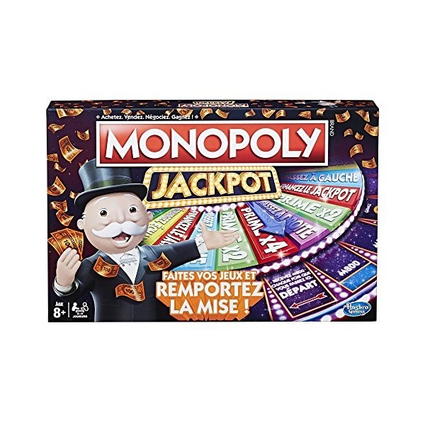 Monopoly - Jeu Jackpot - Jeu de Société - B7368