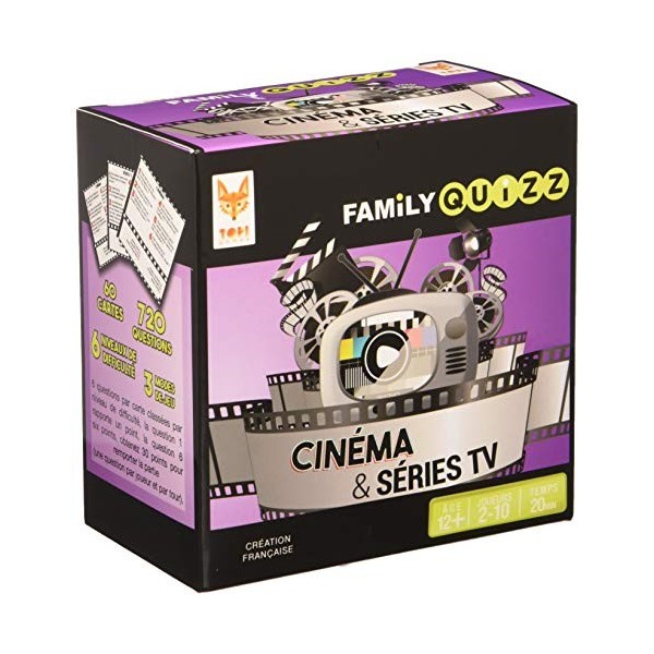 Topi Games- Topi Games-FAM-CS-348701-Le Jeu des Cinéphiles Et des Fans De Séries, FAM-CS-348701