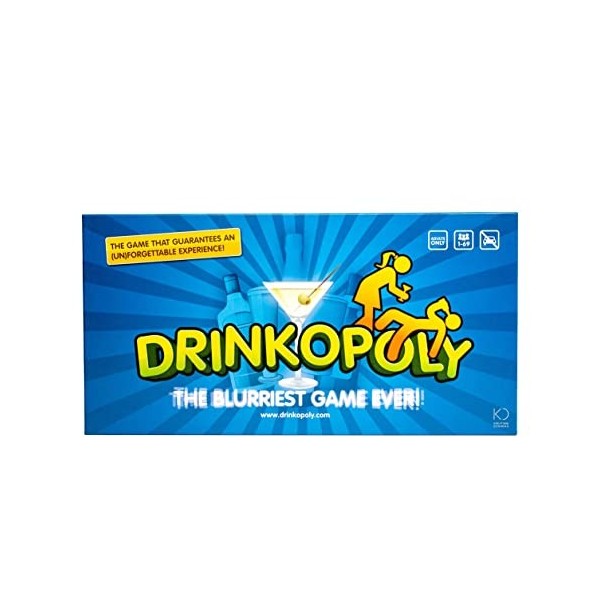 Drinkopoly - Le Plus enivrant de Tous Les Jeux World Drinking Game in English Language