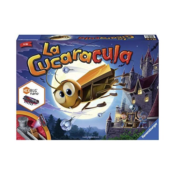 Ravensburger La Cucaracula, Jeu de société - déduction, pour enfants et adultes, garçon et fille, de 6 ans - Version Espagnol