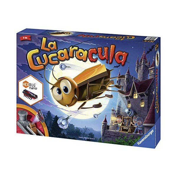 Ravensburger La Cucaracula, Jeu de société - déduction, pour enfants et adultes, garçon et fille, de 6 ans - Version Espagnol