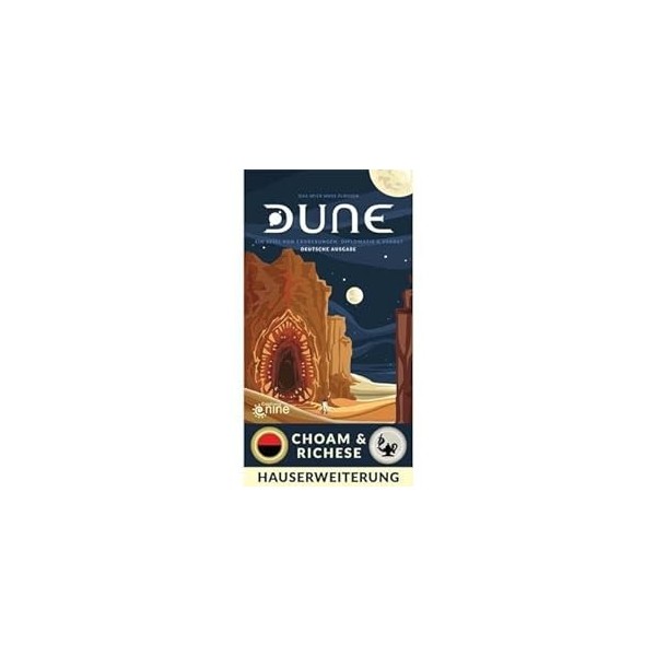 Gale Force Nine- Dune : Choam & Richese [Extension] – Allemand Jeux de société, GF9DUN3G
