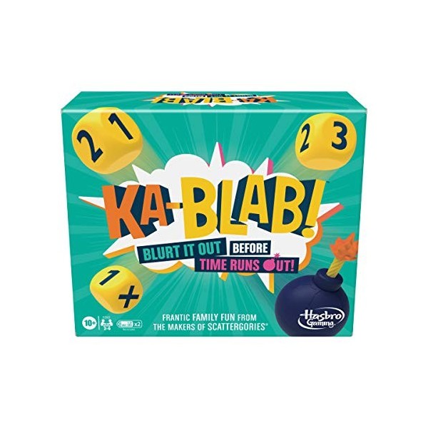 Ka-Blab! Game for Families, Teens and Kids Ages 10 and Up, Family-Friendly Party Game for 2-6 Players, from The Makers of Sca