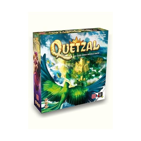 Little Rocket Games QUETZAL Jeu de Table en Italien