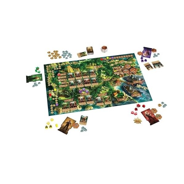 Little Rocket Games QUETZAL Jeu de Table en Italien