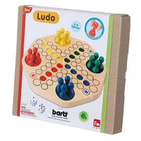 I´m Toy 3759 jeu de société Ludo pour 4 joueurs en bois 30 cm