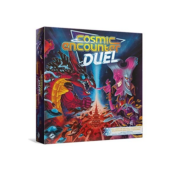 Fantasy Flight Games- Cosmic Encounter Duel Jeu de société en Espagnol, CED01ES