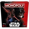 Jeu Monopoly Édition Disney Star Wars Côté obscur, Jeu de Plateau Familial pour Enfants à partir de 8 Ans, Cadeau Star Wars