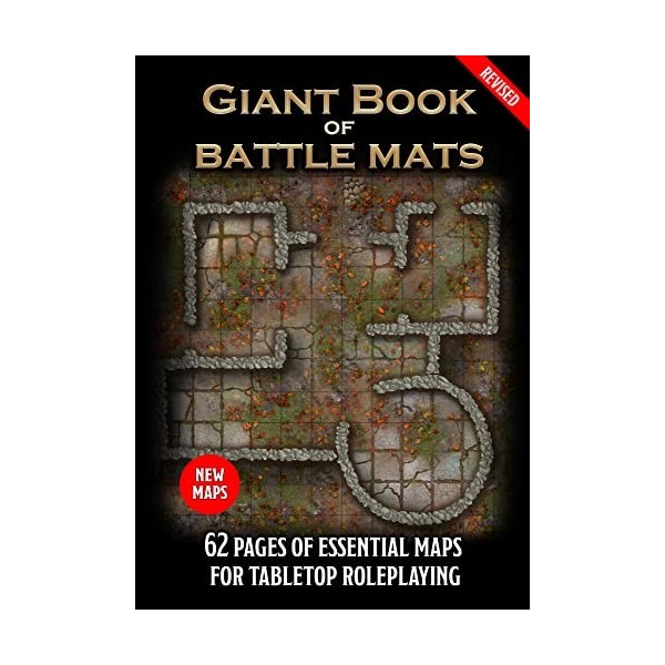 Livre Plateau de Jeu : Revised Giant Book of Battle Mats A3 